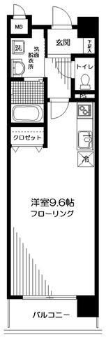 カーサ・グランデ生麦の間取り画像