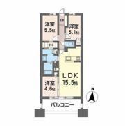 Nudgeone．照葉の間取り画像