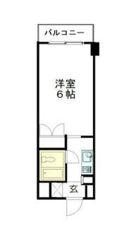 白樺マンションの間取り画像