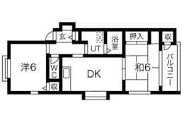 タウンハイツⅢの間取り画像