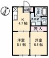 フレグランス寿 A棟の間取り画像