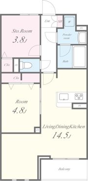 Casa Cocoの間取り画像