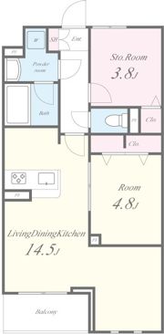 Casa Cocoの間取り画像