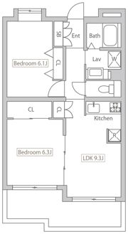 PLENDY-HILLS高幡不動の間取り画像