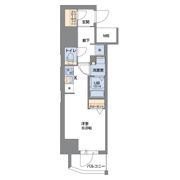 Metrosa谷町六丁目Southの間取り画像
