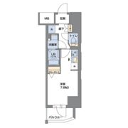 Metrosa谷町六丁目Southの間取り画像