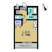 クオーレ福沢町の間取り画像