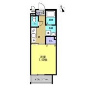 クオーレ福沢町の間取り画像