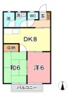 コーポ田中の間取り画像