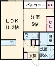 グランドブルー権常寺の間取り画像