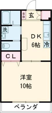 3mile’sの間取り画像
