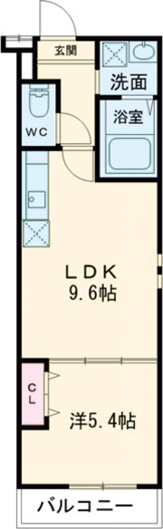 フジパレス十三ウエストの間取り画像
