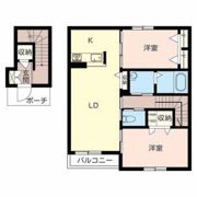 シャーメゾン西庄北の間取り画像