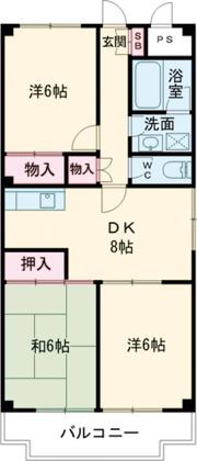 センチュリージャミーラの間取り画像