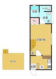 クエストUの間取り画像