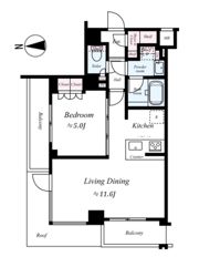 メイクスデザイン糀谷アジールコートの間取り画像
