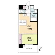 スプランディッド中之島WESTの間取り画像