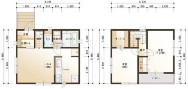 仮）野田町二丁目戸建貸家 Aの間取り画像