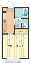 サンビューハイツ(サンビユーハイツ)の間取り画像