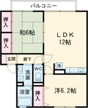 ドミールの間取り画像