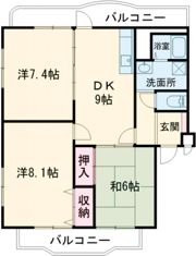 フラッドゲートの間取り画像