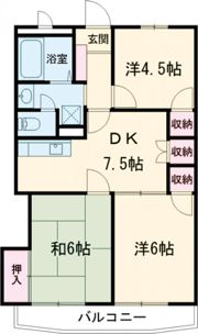 サンベールの間取り画像