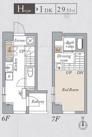 プライマル両国EASTの間取り画像