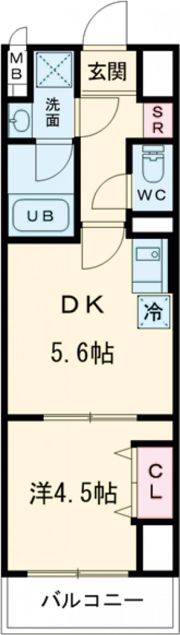 ARCA堺綾之町の間取り画像