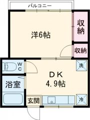 ミントハウスの間取り画像
