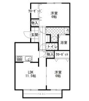 フロリアーデ梅島の間取り画像