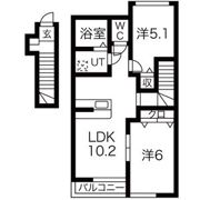 グレイシャスの間取り画像