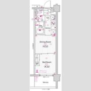 ガーラ・プレシャス四ツ木の間取り画像