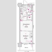 ガーラ・プレシャス四ツ木の間取り画像