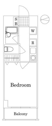サンテミリオン八王子中町の間取り画像