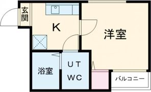 パルティール名塚の間取り画像