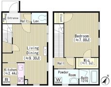 ファレール参宮橋の間取り画像