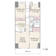 アビタシオン大島の間取り画像