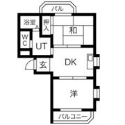 ムーンスターアサノの間取り画像