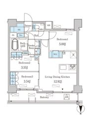 JP noie 西蒲田の間取り画像