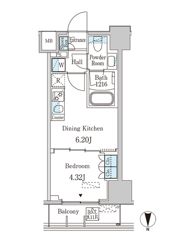 JP noie 西蒲田の間取り画像