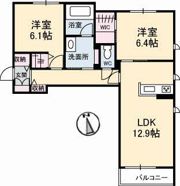 シャルマンヴィラージュの間取り画像