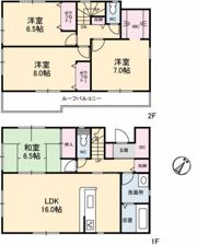 光市室積新開2丁目貸家の間取り画像