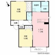 ブランシェRの間取り画像