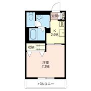 レジデンス渡田の間取り画像