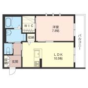 ベルフォレスト弐番館の間取り画像