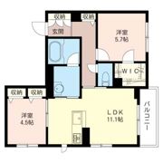 プログレス新ゆりの間取り画像