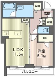 アロッジオ МHの間取り画像