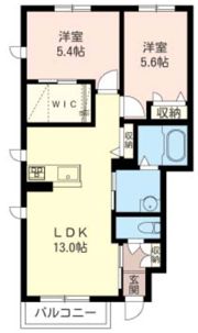 フルラ―ジュの間取り画像