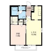 ハイム・ガーツラントAの間取り画像