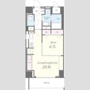 プレミアムコート新栄の間取り画像